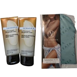 Sephora Gradual Self-Tanning Lotion Duo with Vita Liberata Mitt
